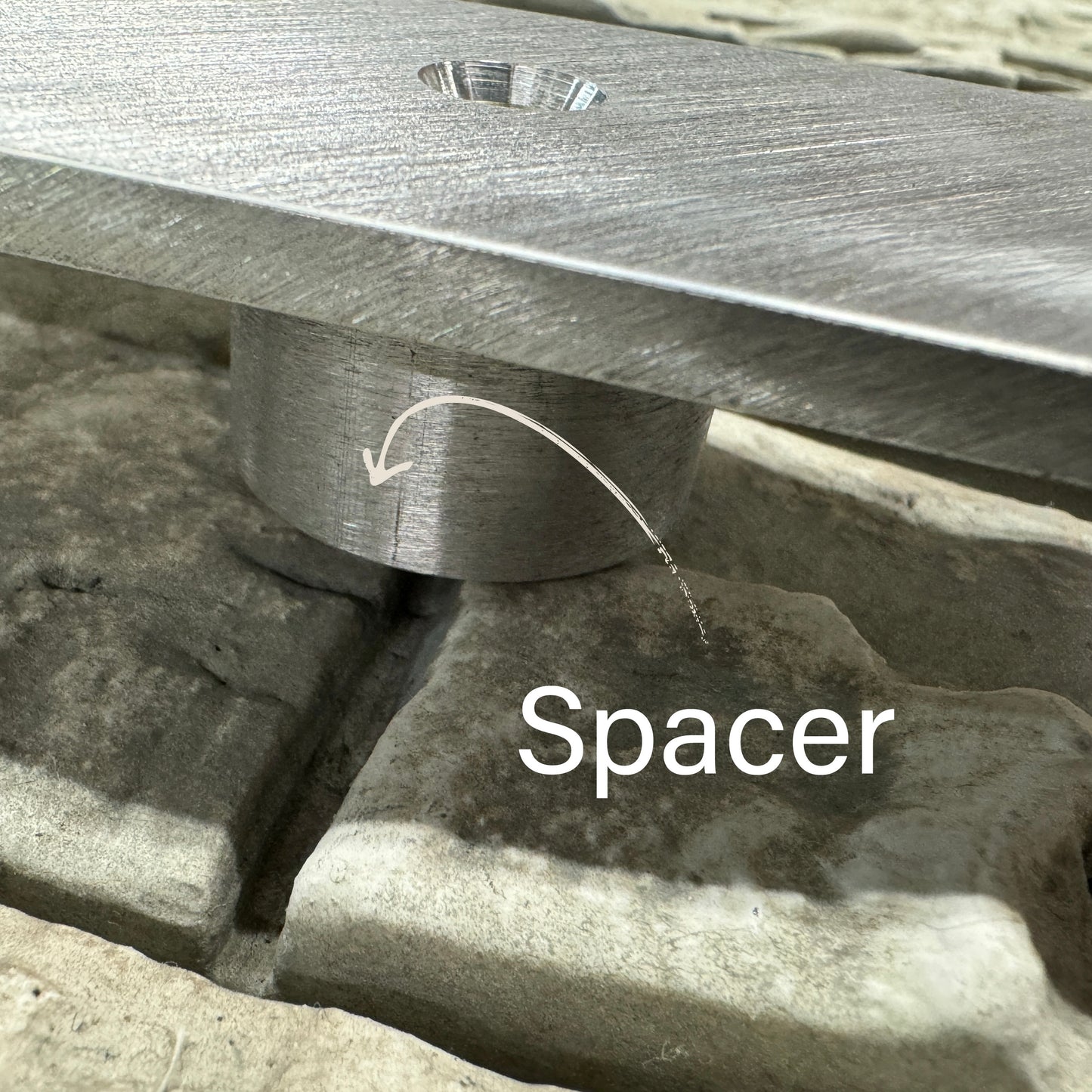 House Number Mounting Bar (Optional)