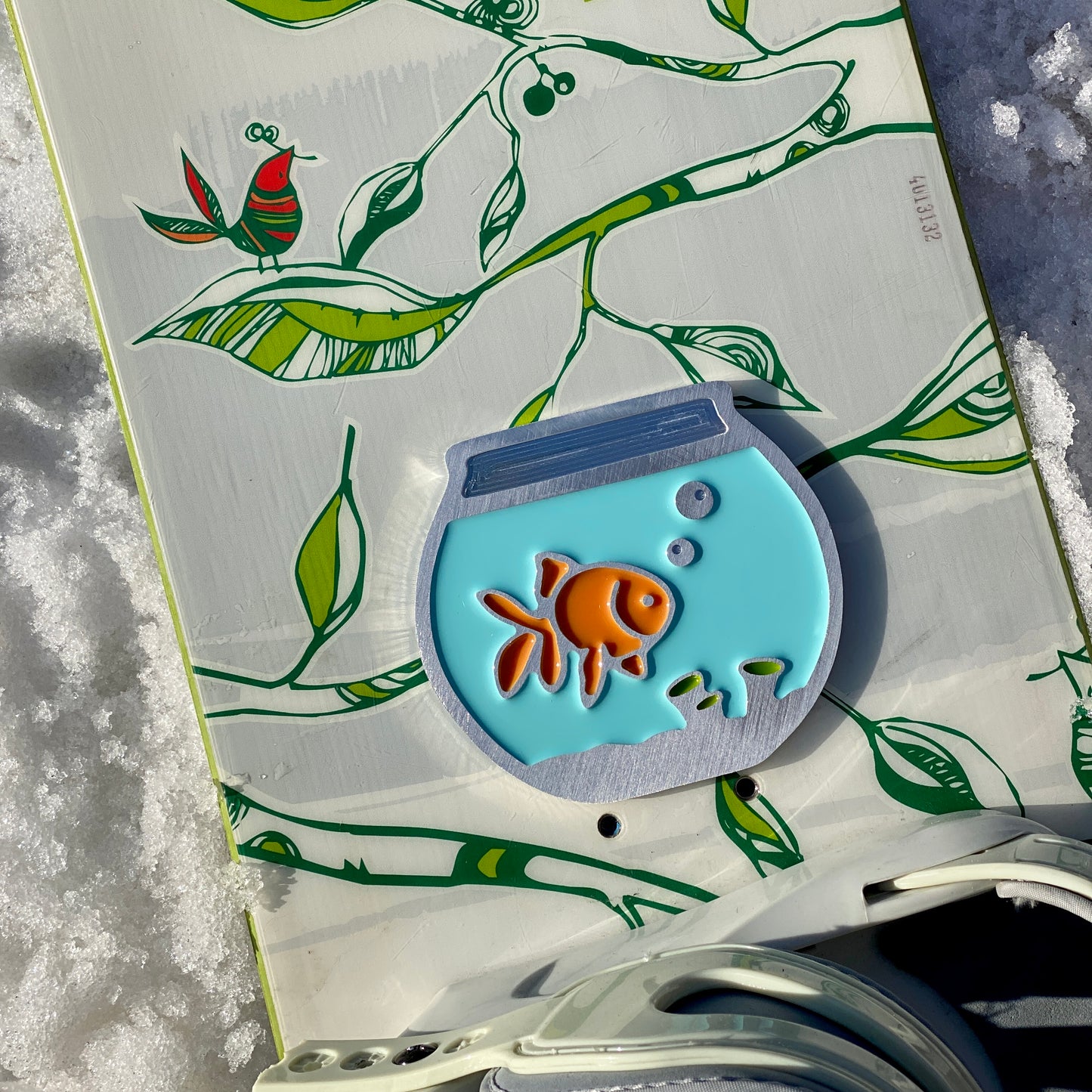 Fish Bowl Snowboard Stomp Pad