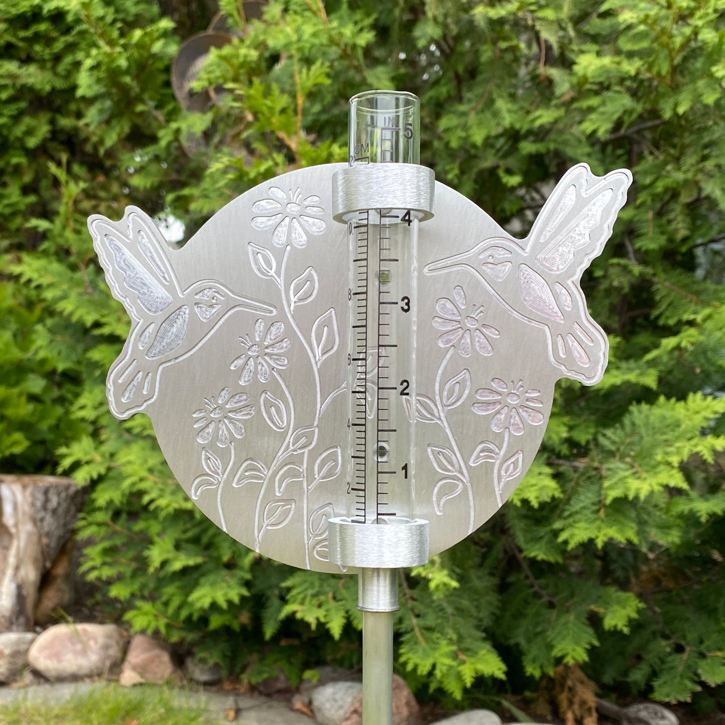 Hummingbird Rain Gauge
