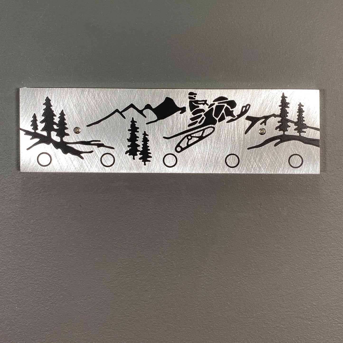 Snowmobile Magnetic Key Holder