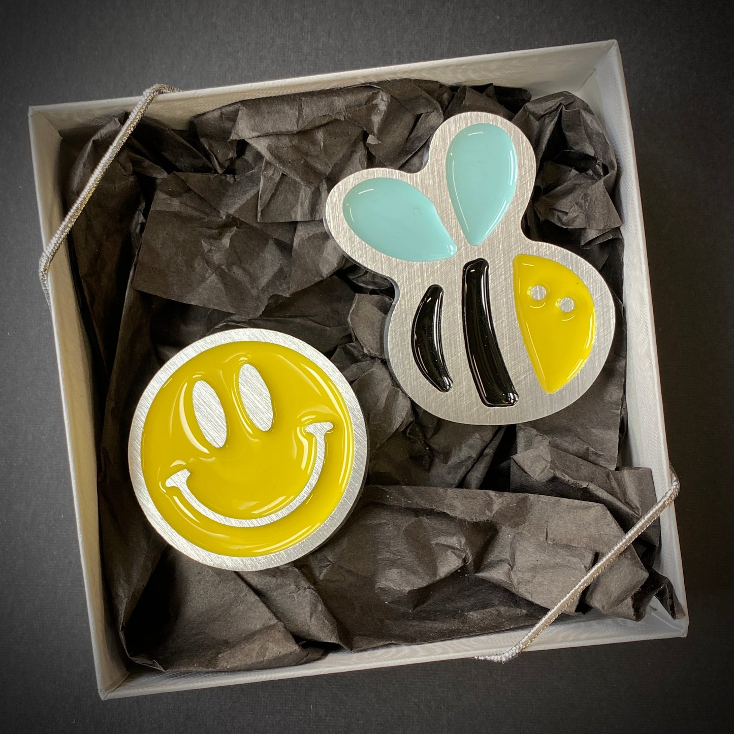 Bee and Yellow Smiley