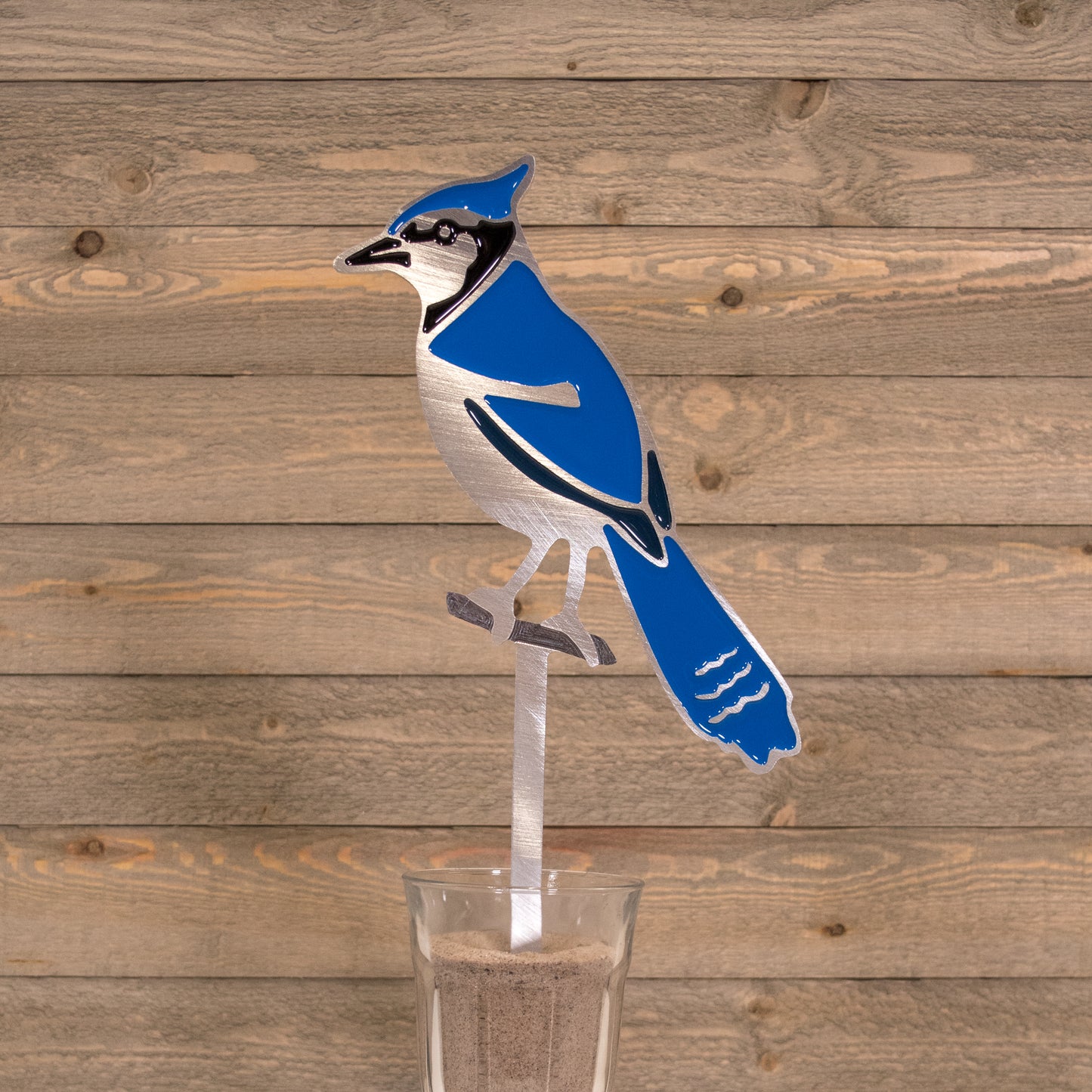 Blue Jay Garden Art