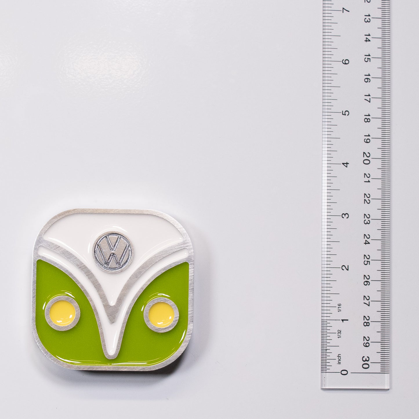 VW Van Magnet Green