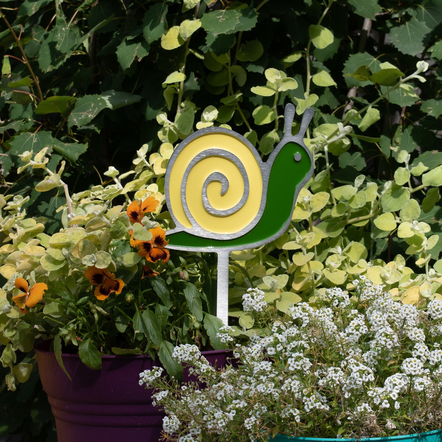 Snail Garden Art