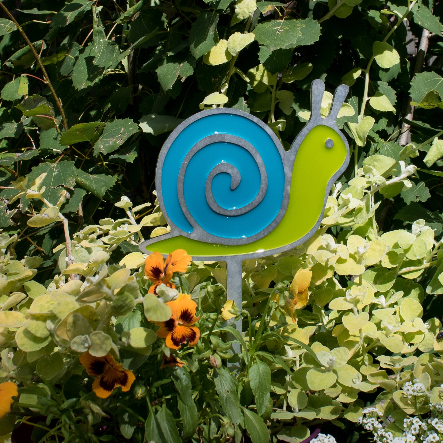 Snail Garden Art