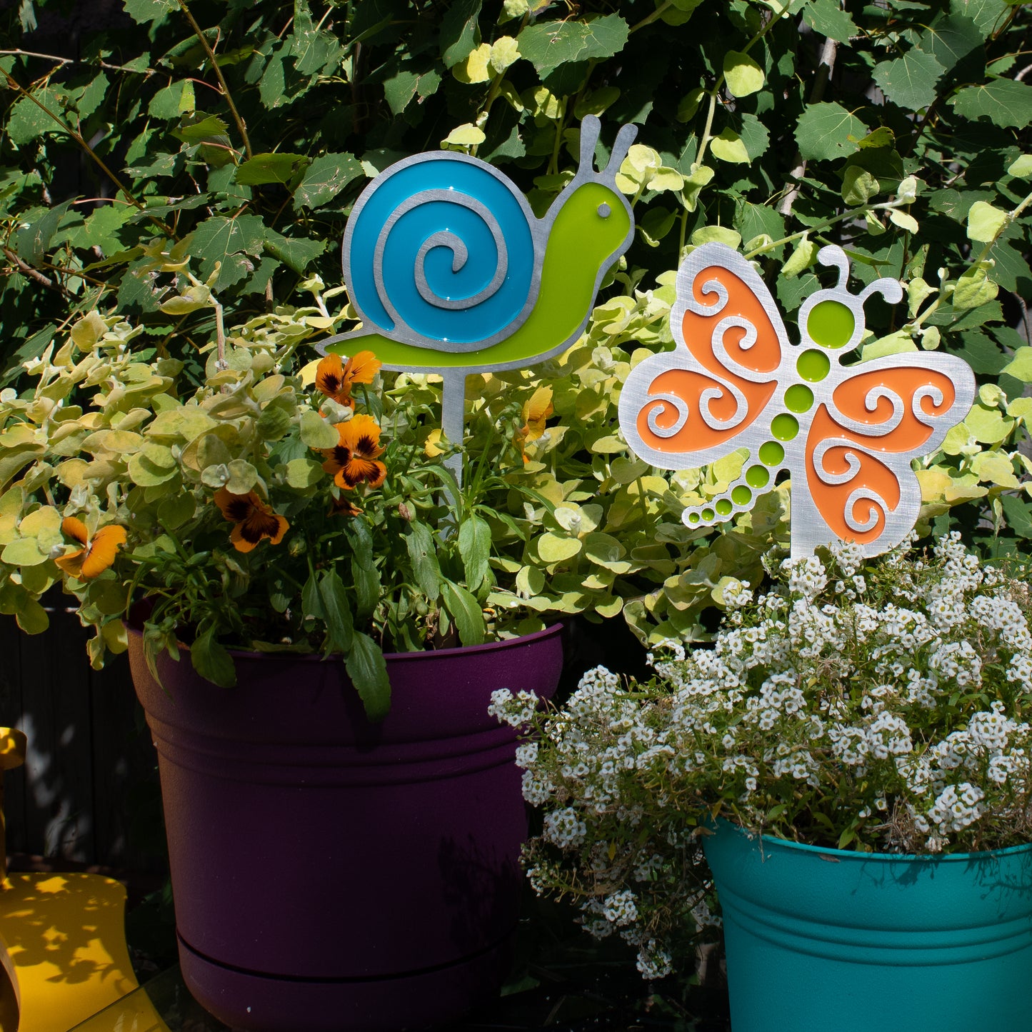 Snail Garden Art