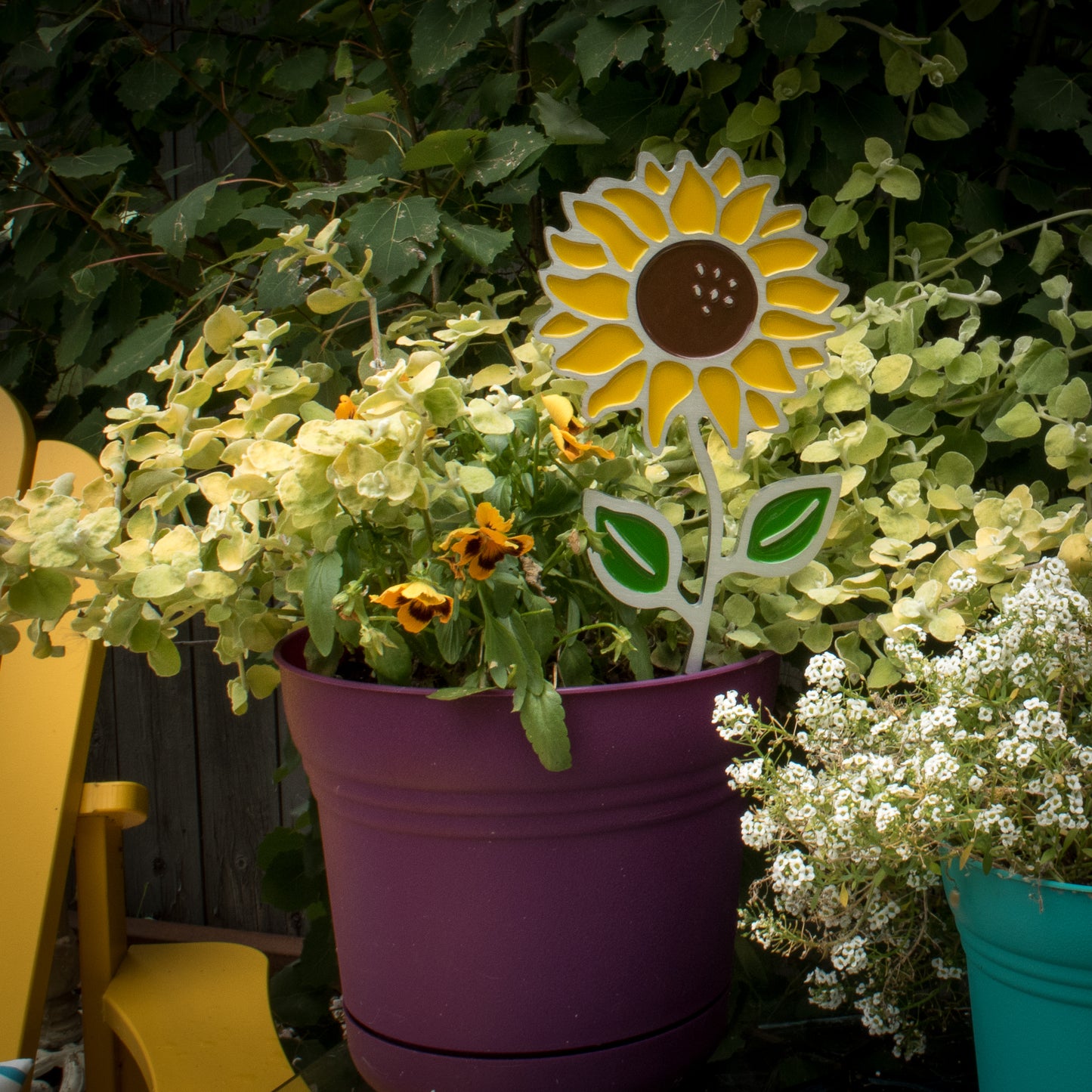 Sunflower Garden Art