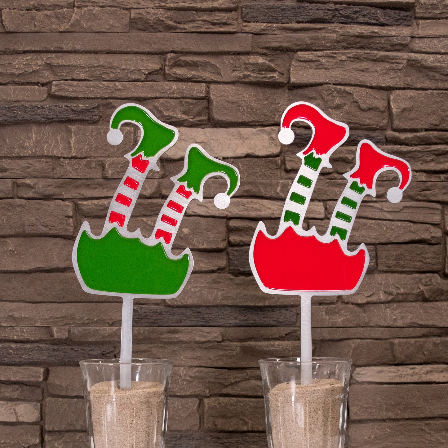 Christmas Elf Garden Art