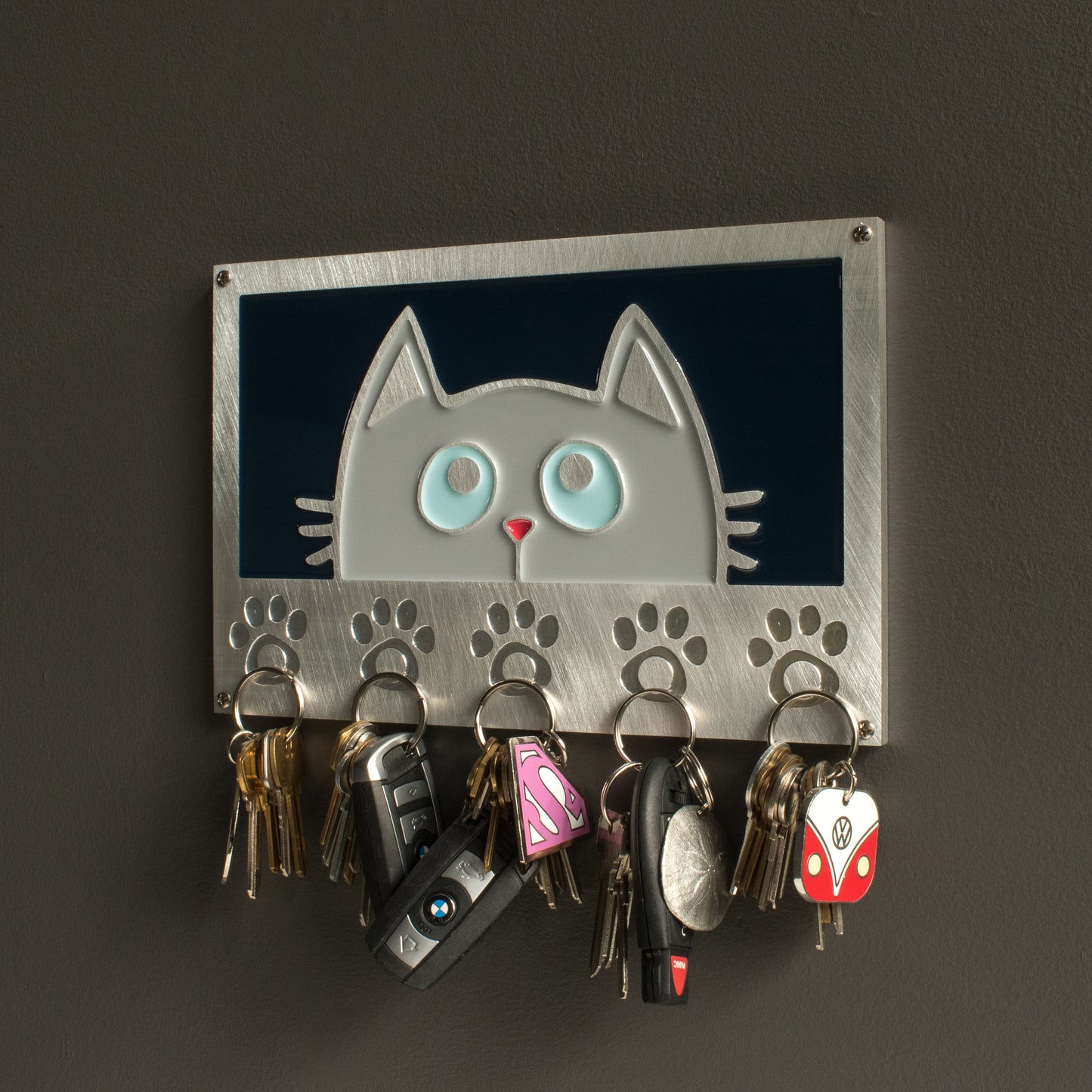 Cat's Got Your Keys Magnetic Key Holder