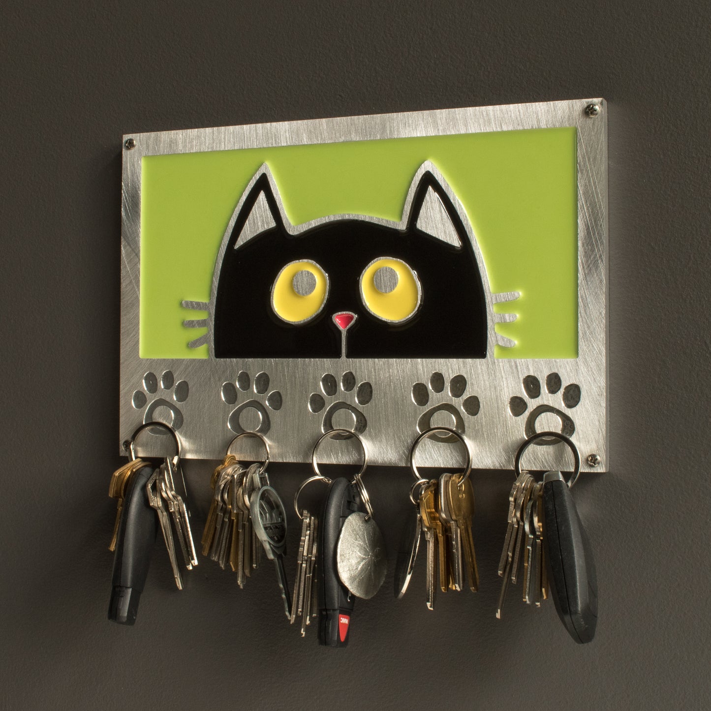Cat's Got Your Keys Magnetic Key Holder