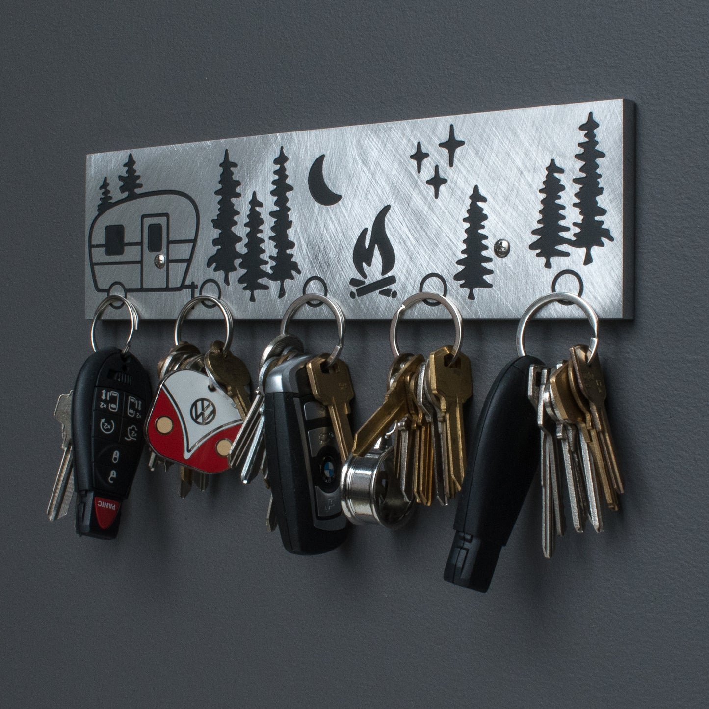 Happy Camper Magnetic Keyholder