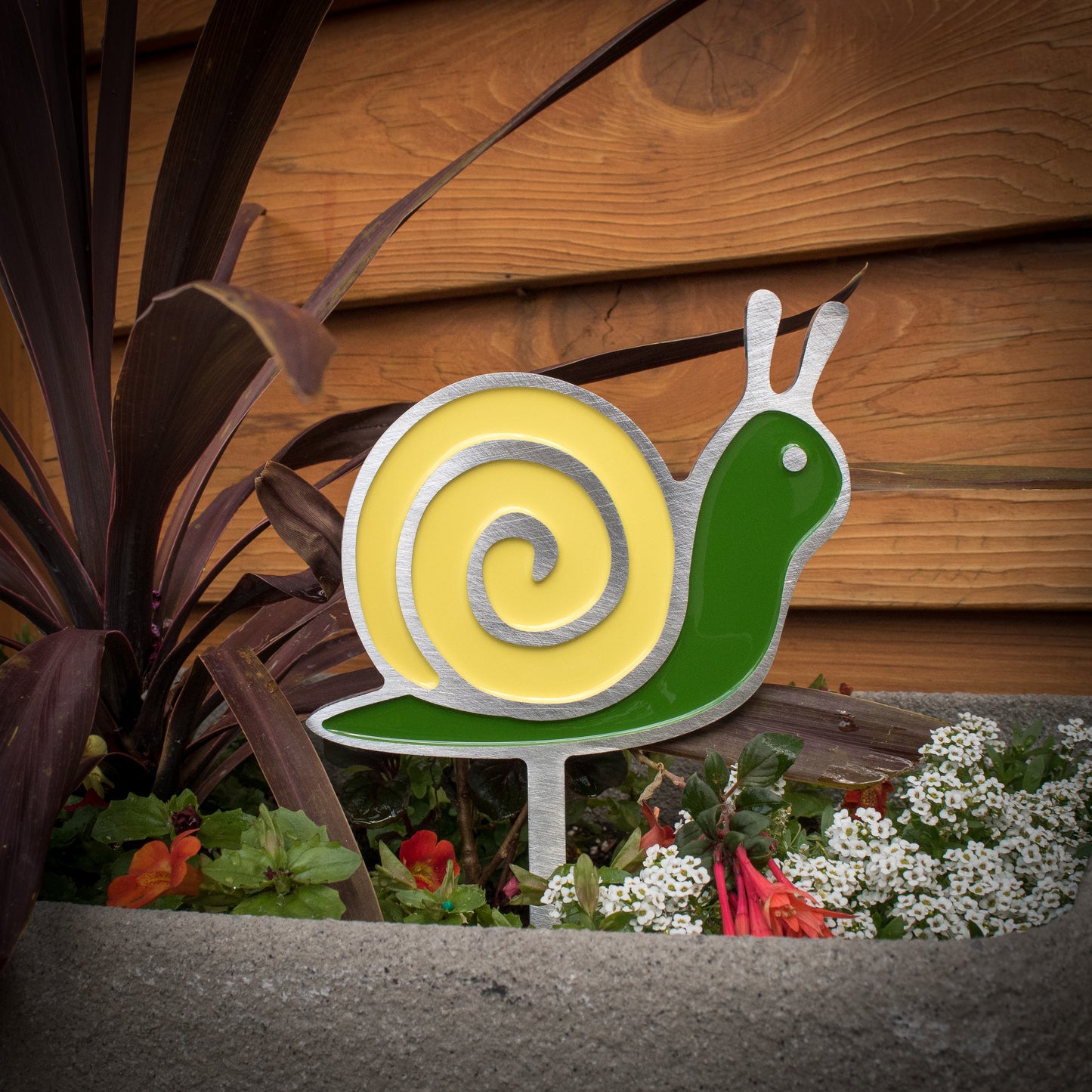 Snail Garden Art