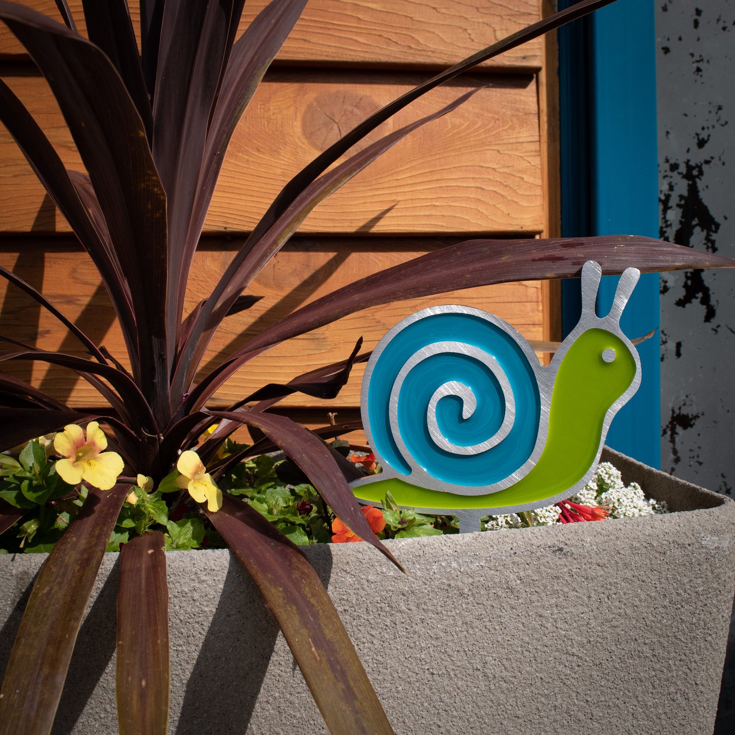 Snail Garden Art