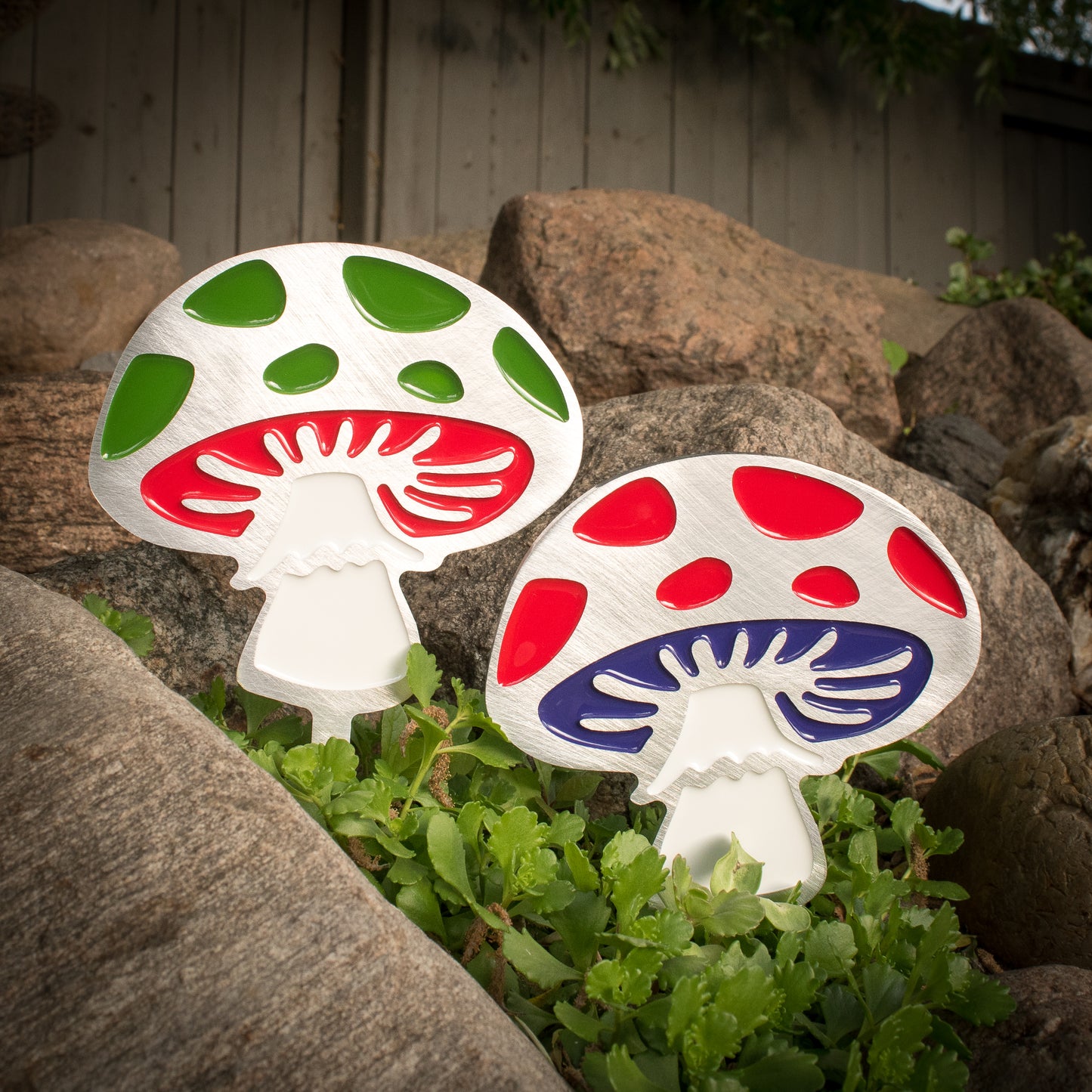 Mushroom Garden Art