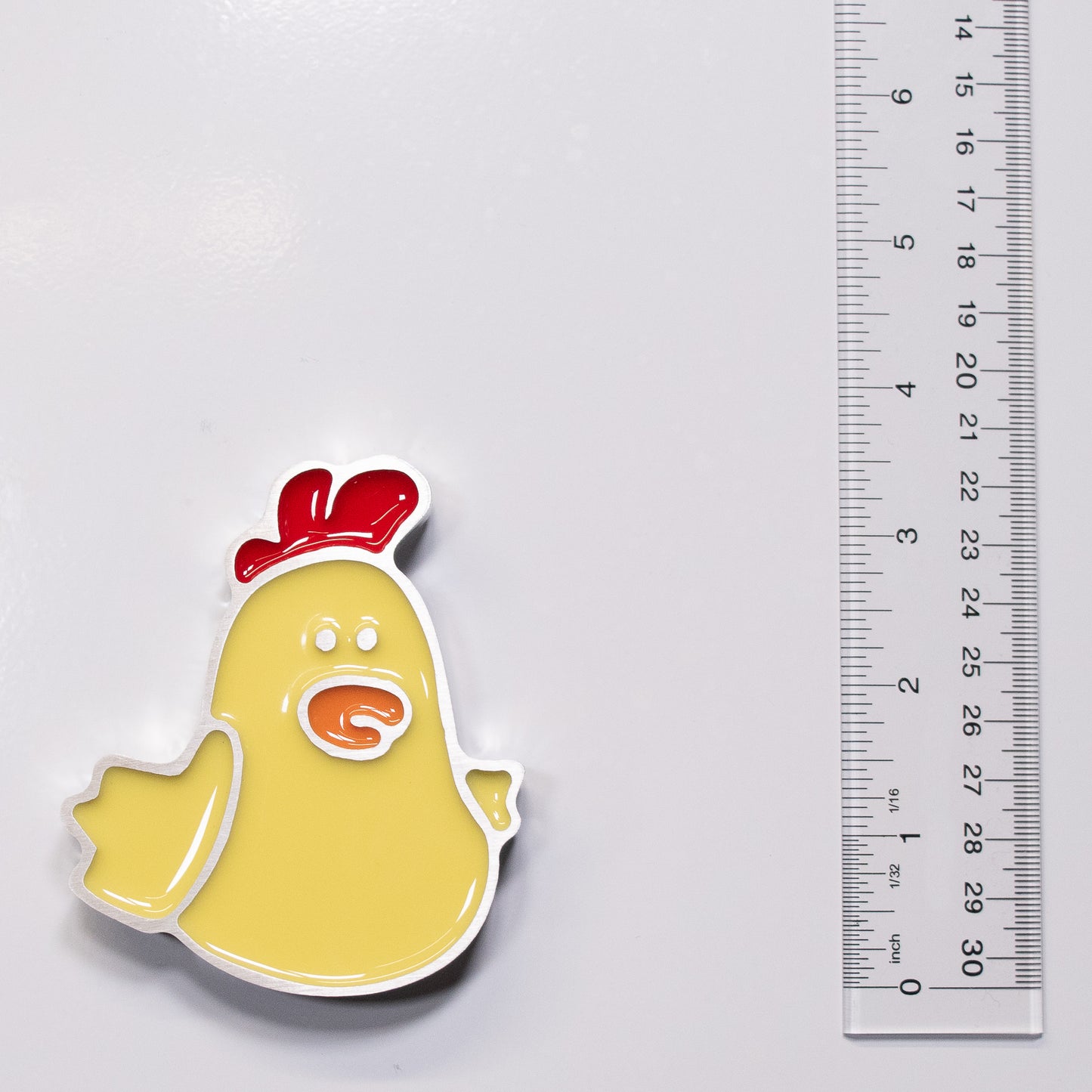 Chicken Magnet Yellow