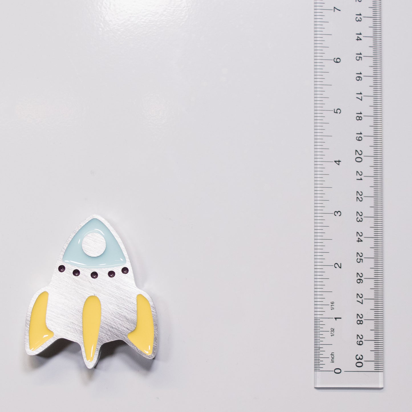 Rocket Magnet Yellow
