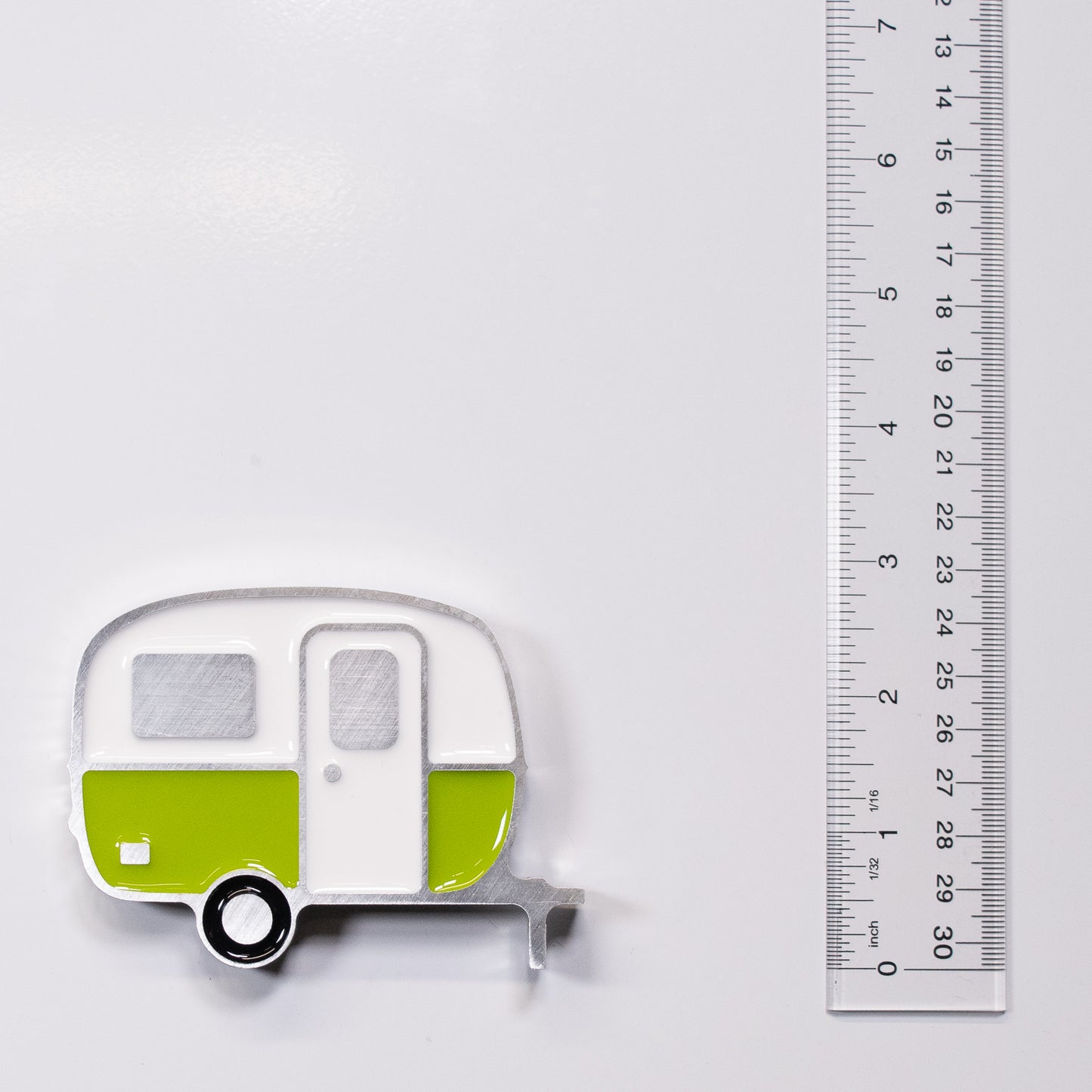 Boler Camper Magnet Green