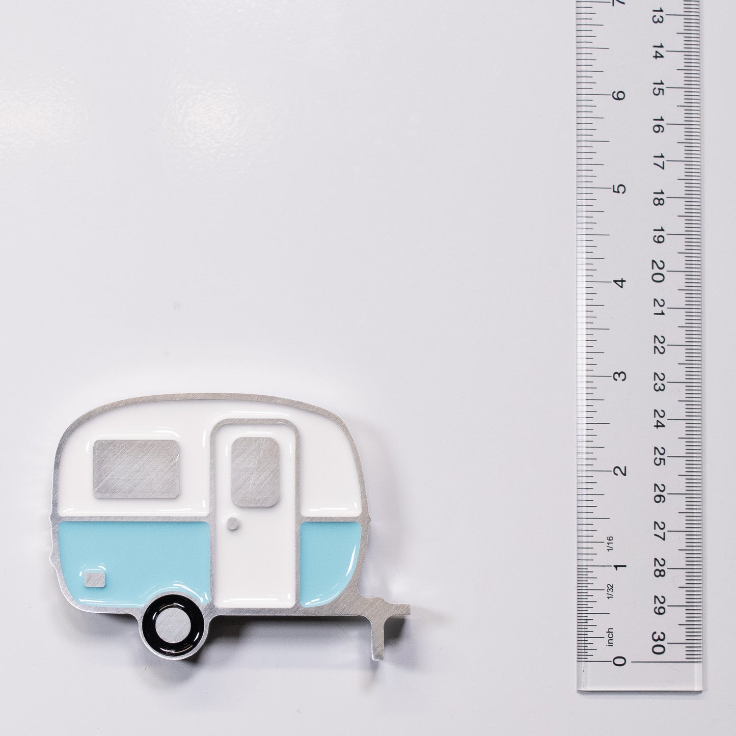 Boler Camper Magnet Blue