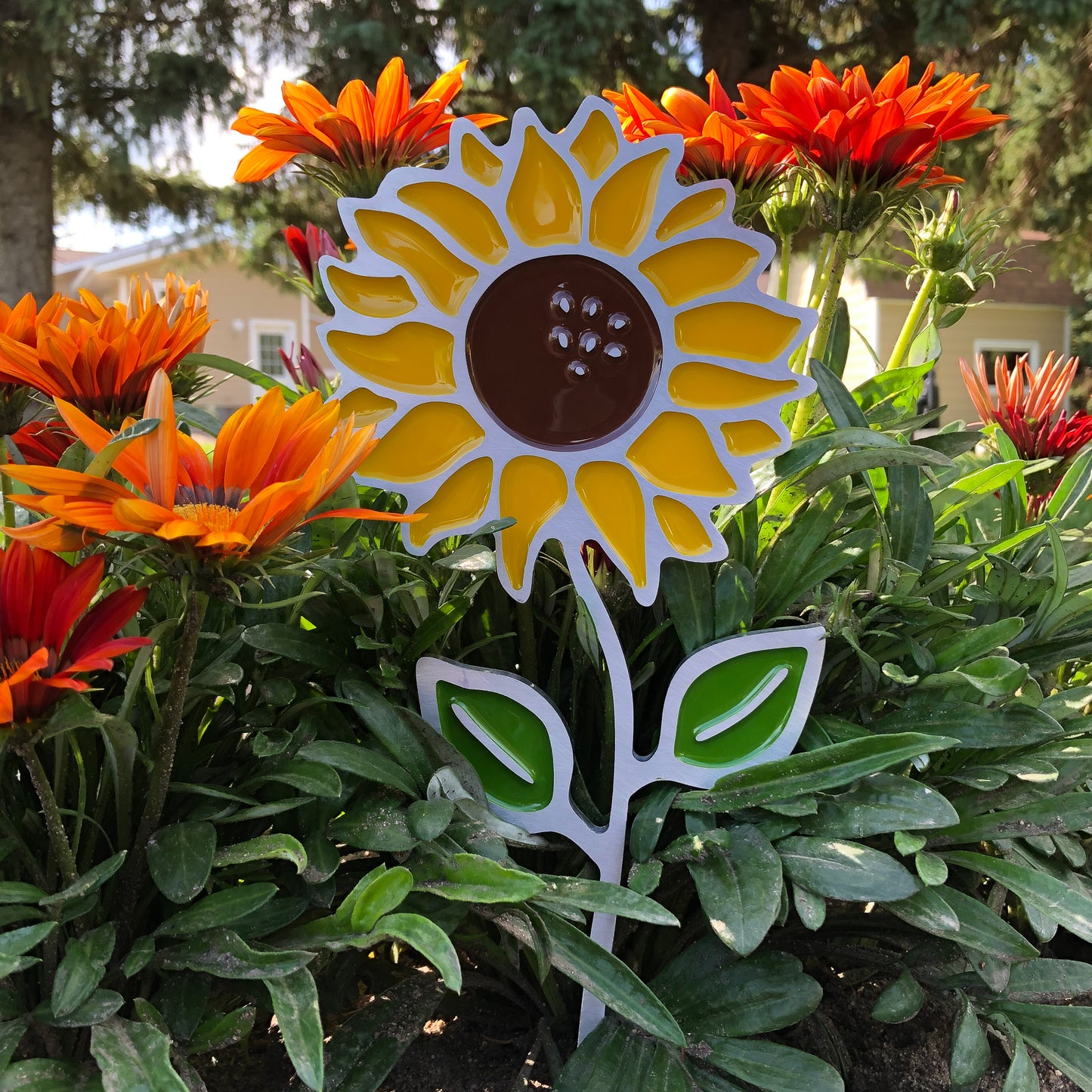 Sunflower Garden Art