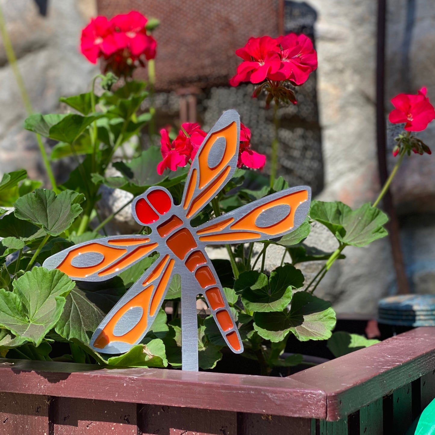 Dragonfly Garden Art