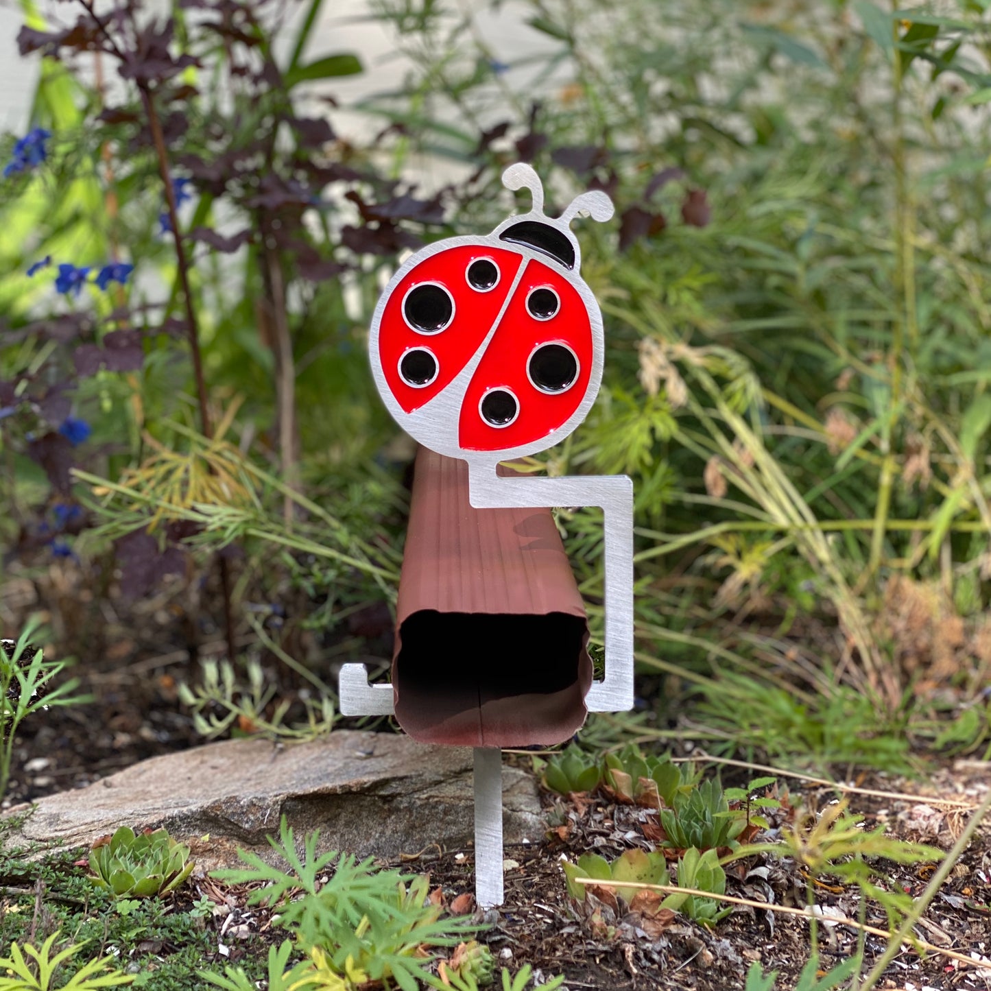 Ladybug Downspout Holder