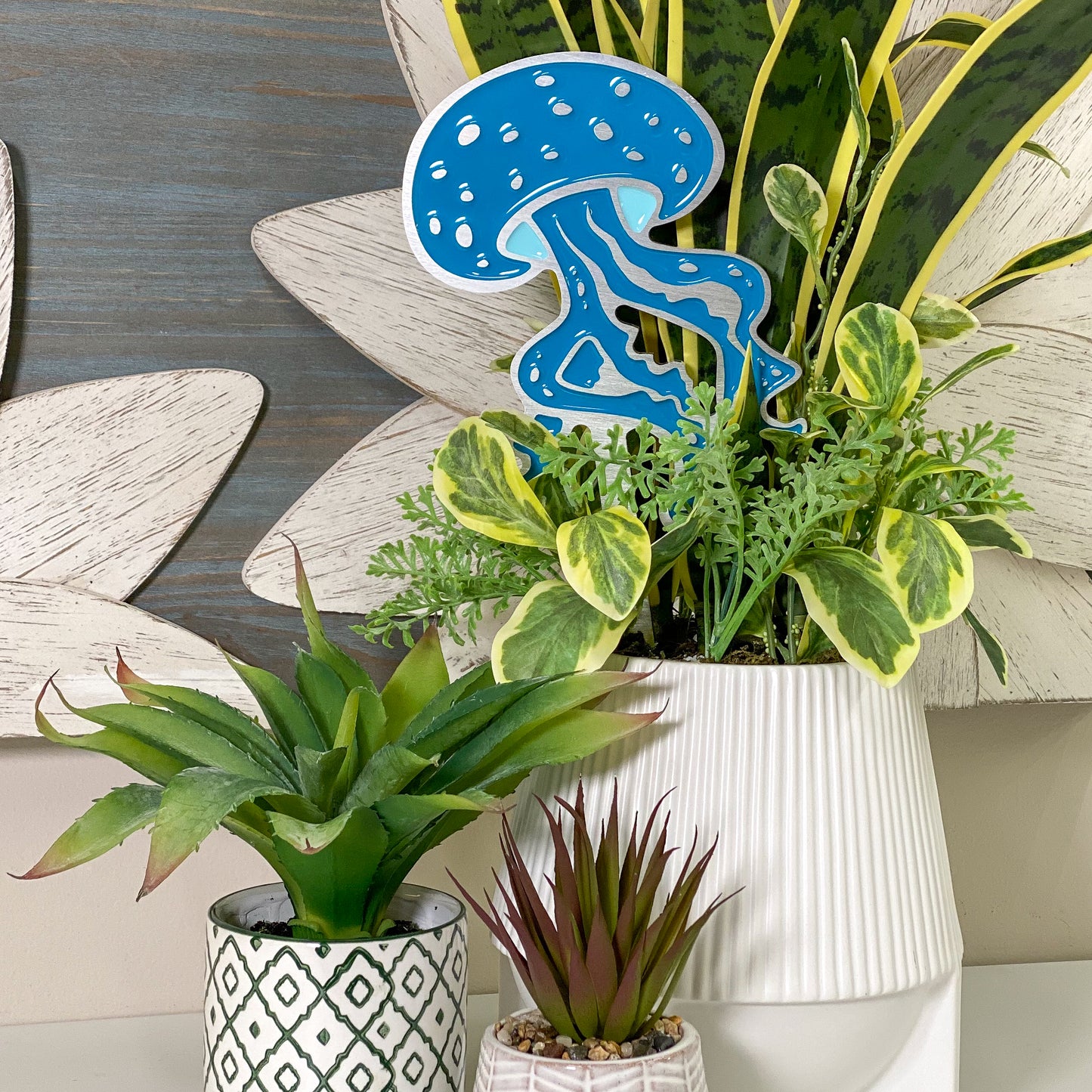 Jellyfish Garden Art