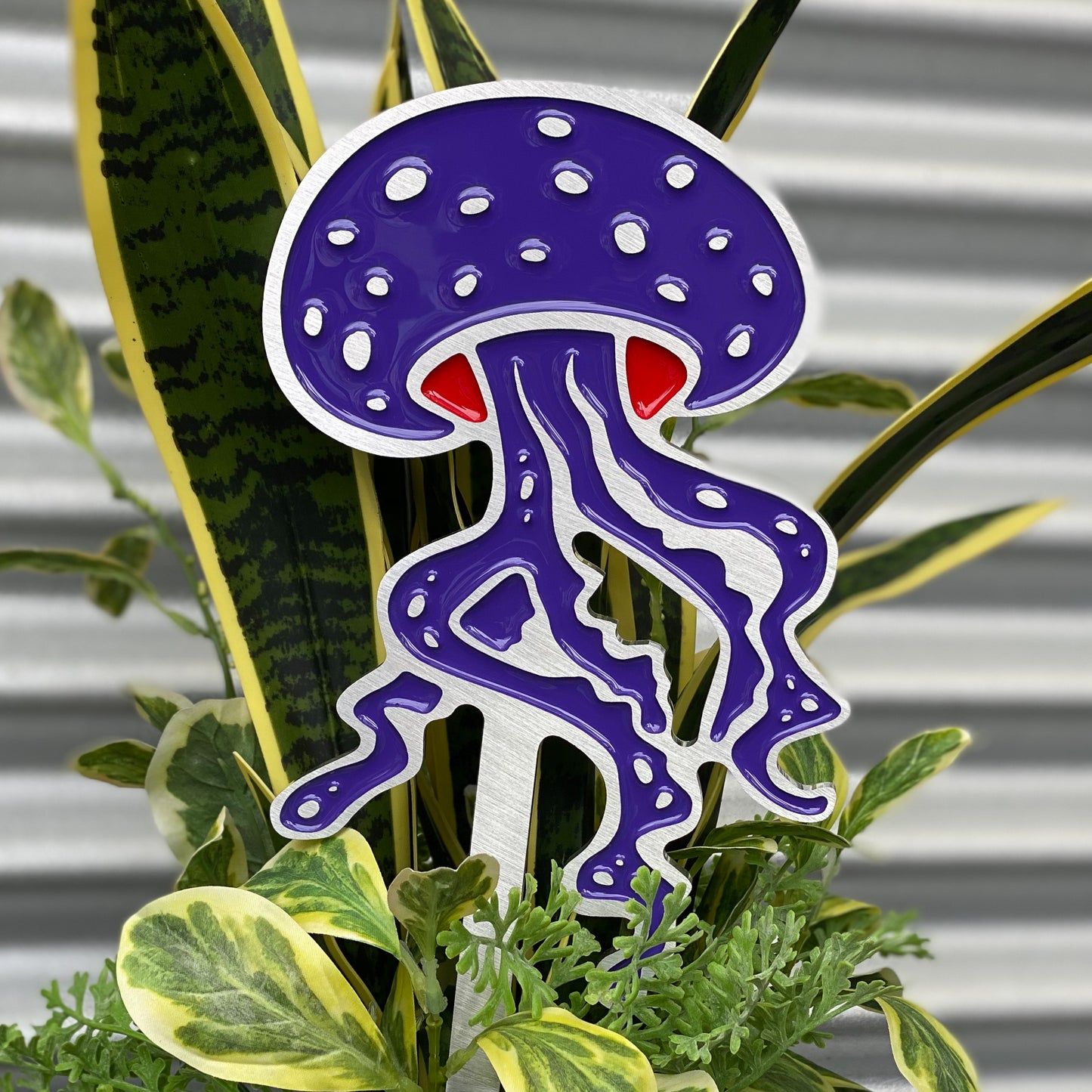 Jellyfish Garden Art