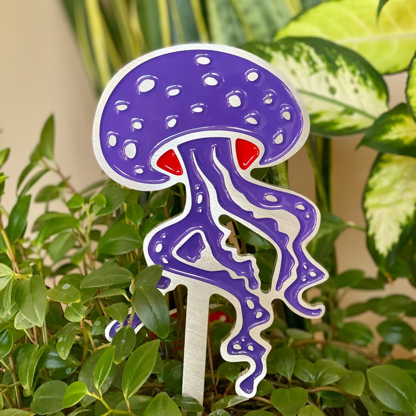 Jellyfish Garden Art