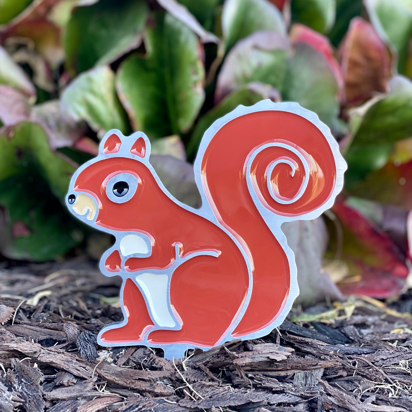 Squirrel Garden Art