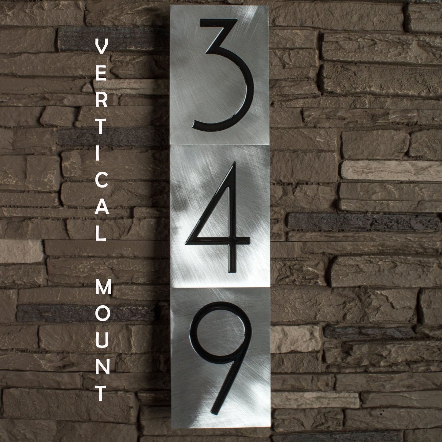House Number Mounting Bar (Optional)