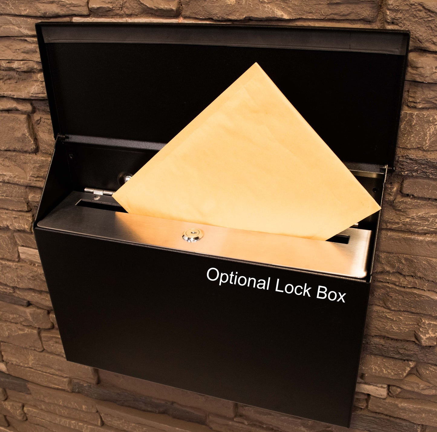 Dragonfly Wall Mount Mailbox - Horizontal