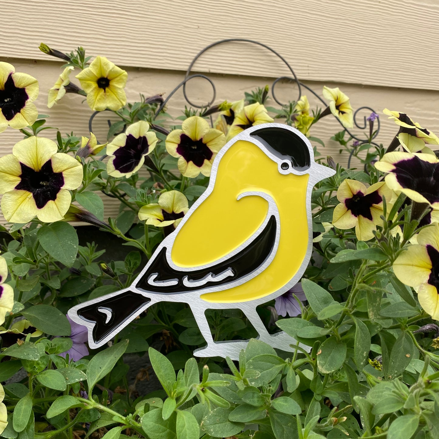 Goldfinch Garden Art
