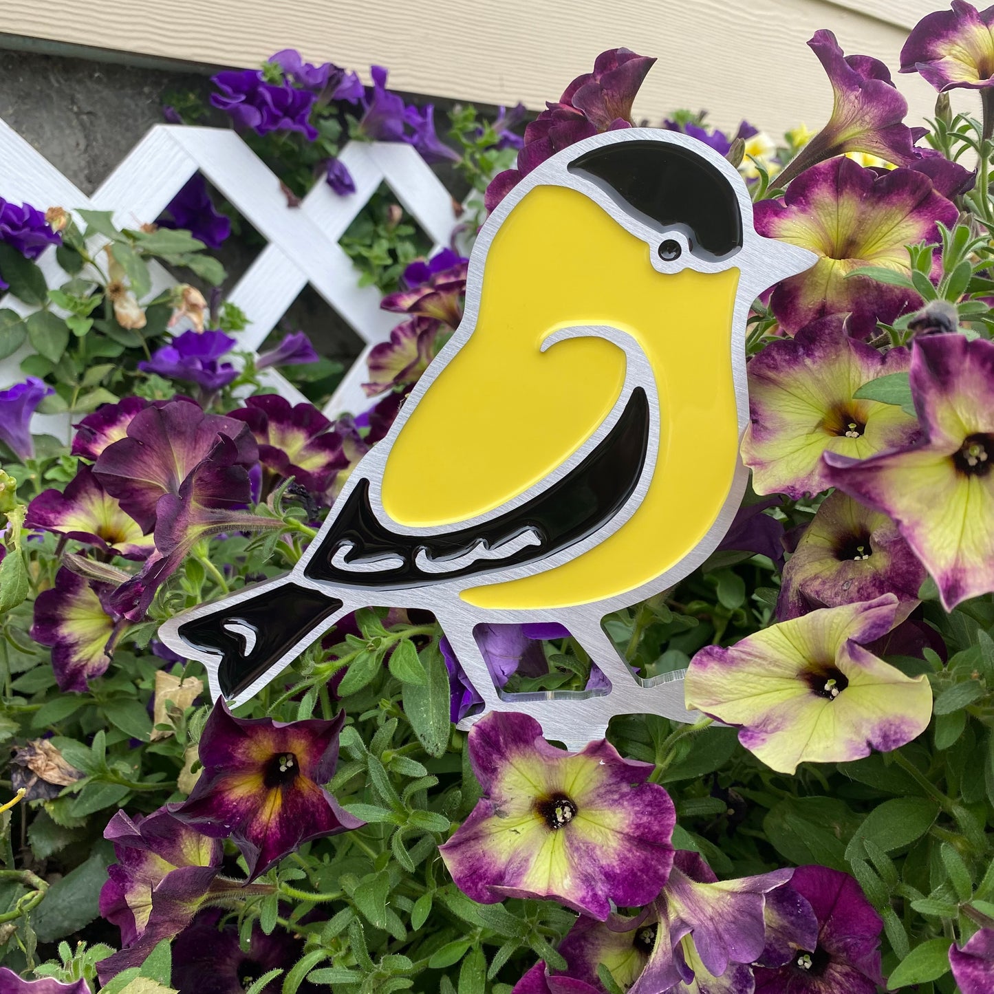 Goldfinch Garden Art