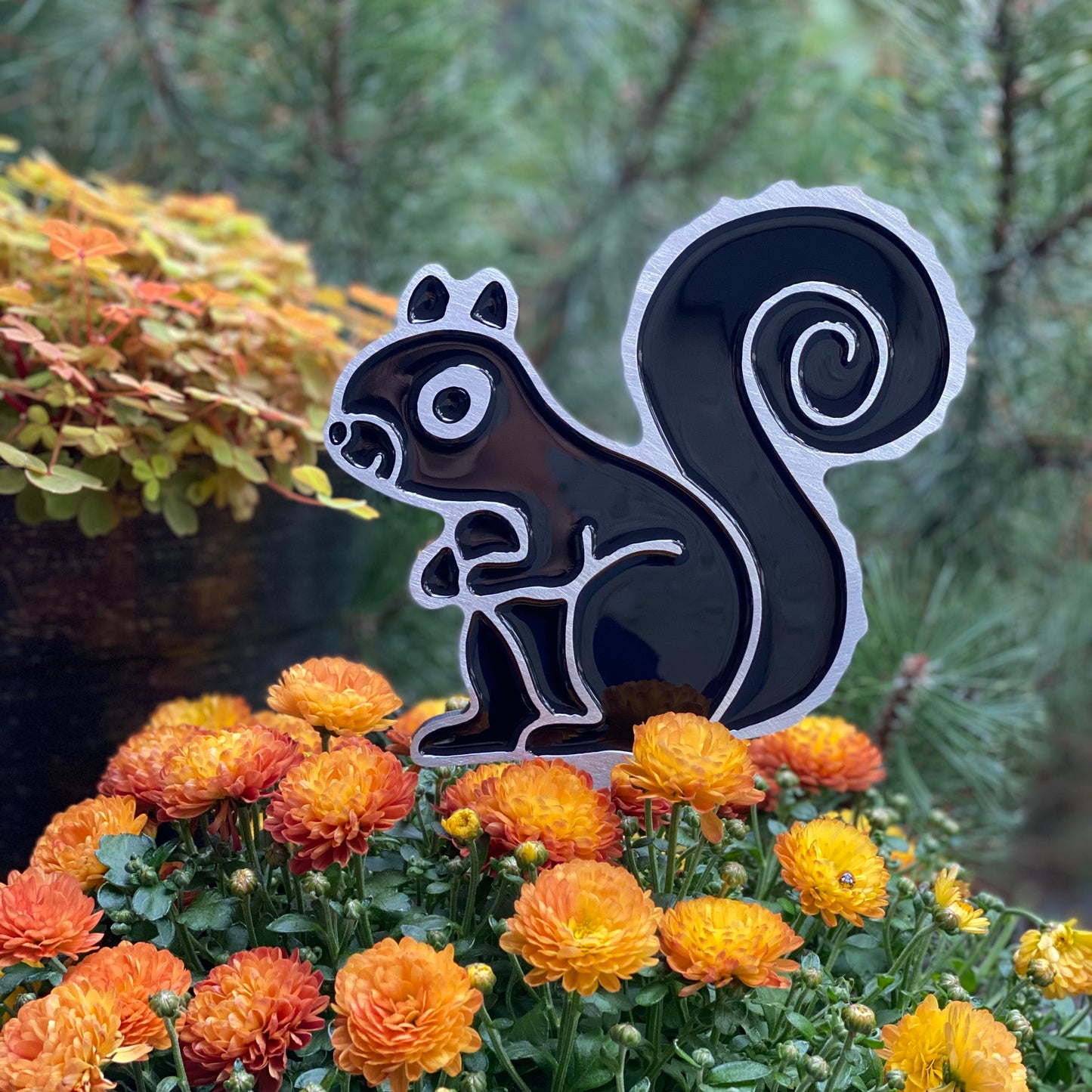 Squirrel Garden Art