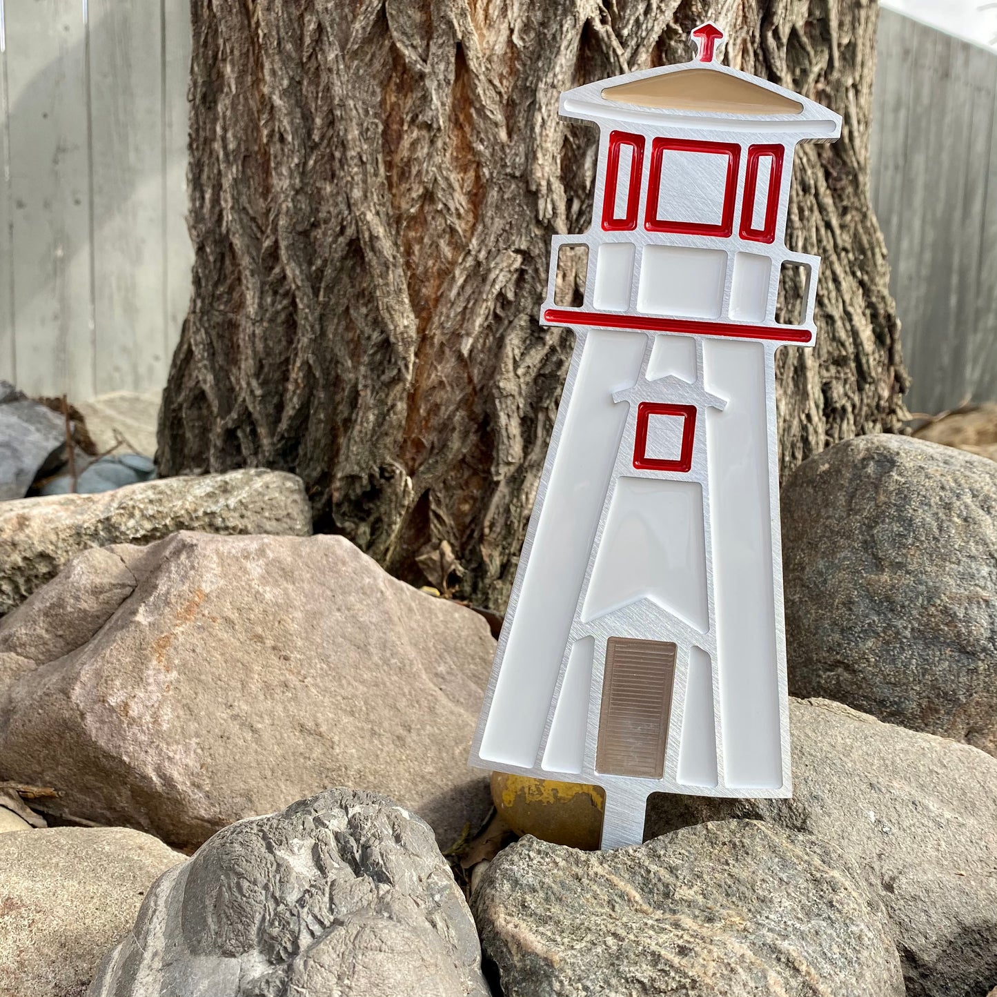 Lighthouse Garden Art