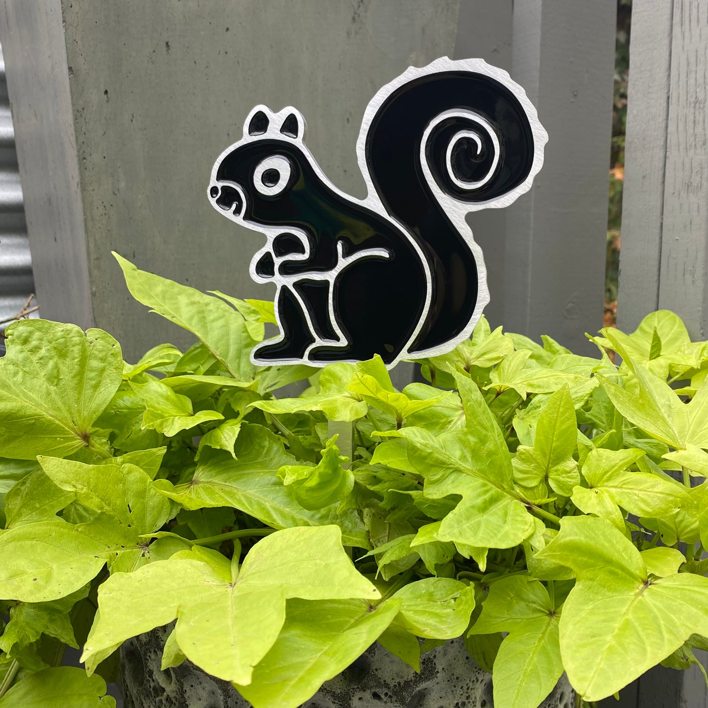 Squirrel Garden Art
