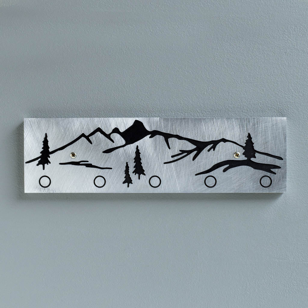 Mountain Scene Magnetic Key Holder