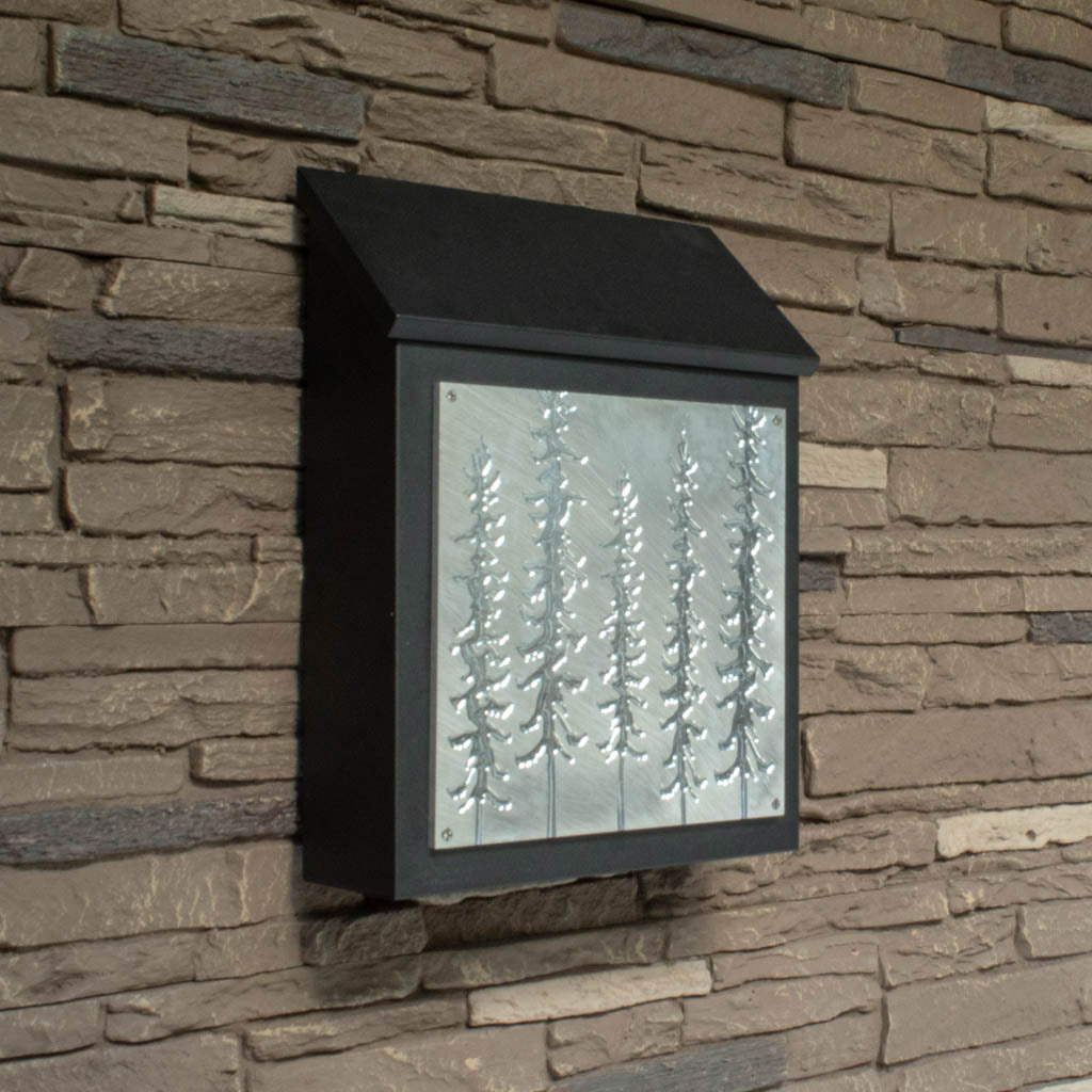 Sitka Spruce Wall Mount Mailbox