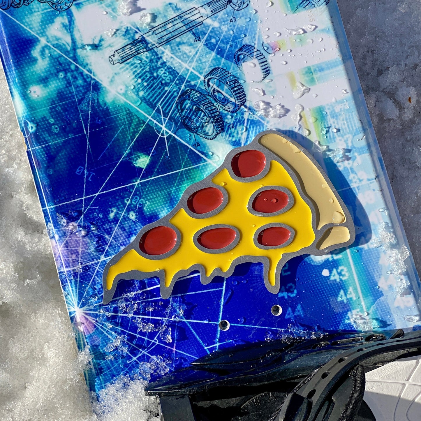 Pizza Snowboard Stomp Pad