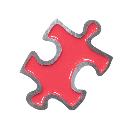 Puzzle Magnet Pink