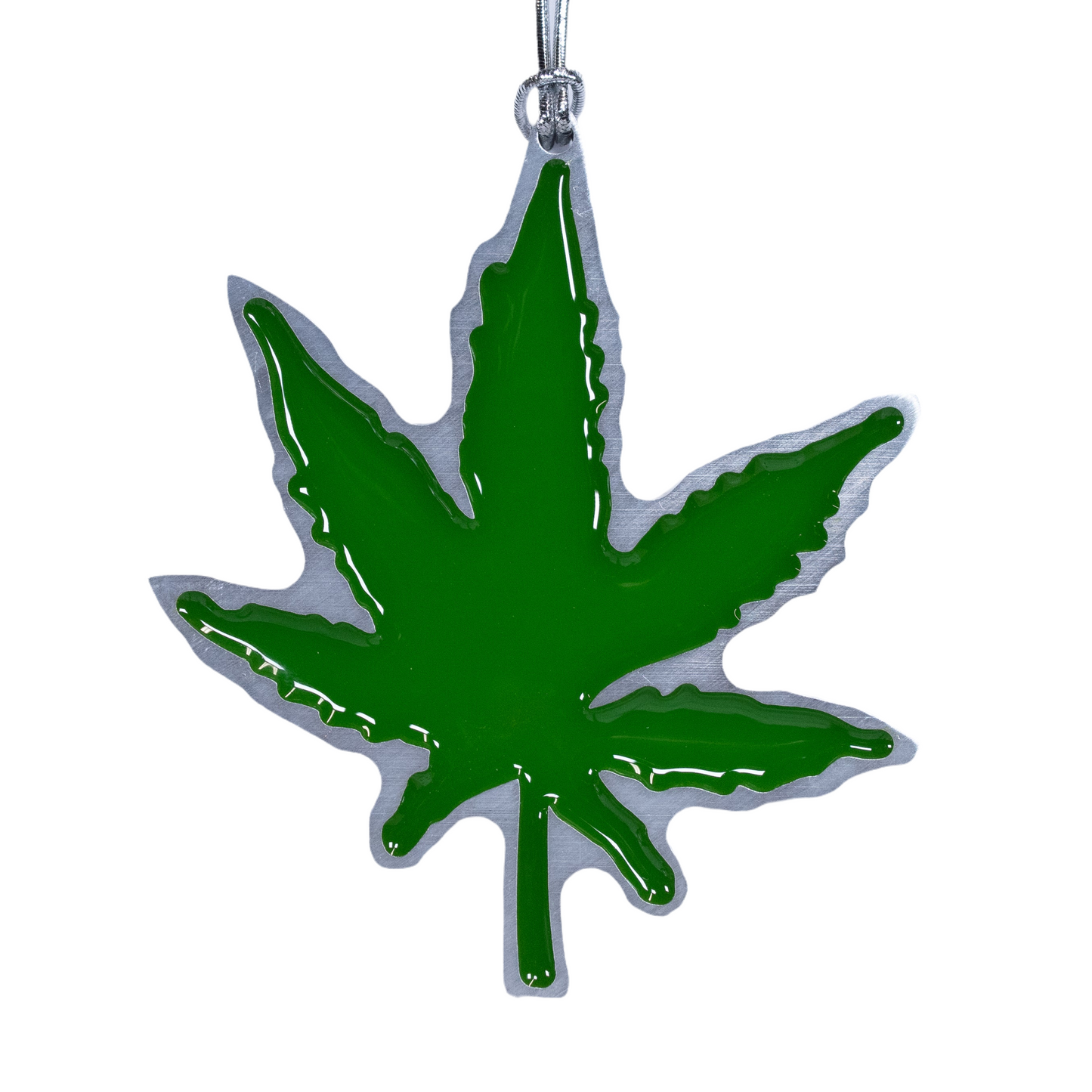 Cannabis Christmas Ornament Green