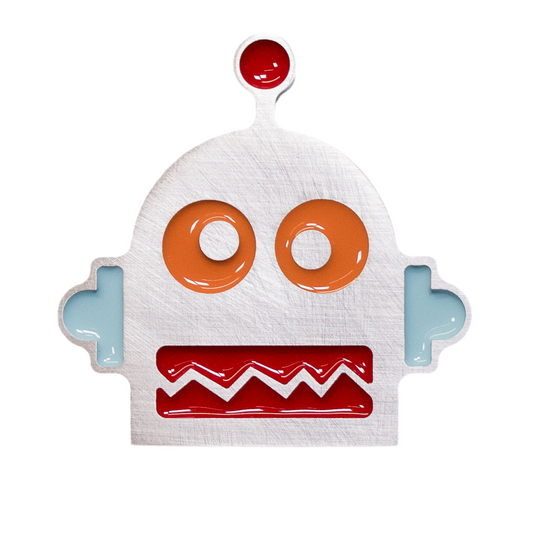 Robot Magnet Orange/Red