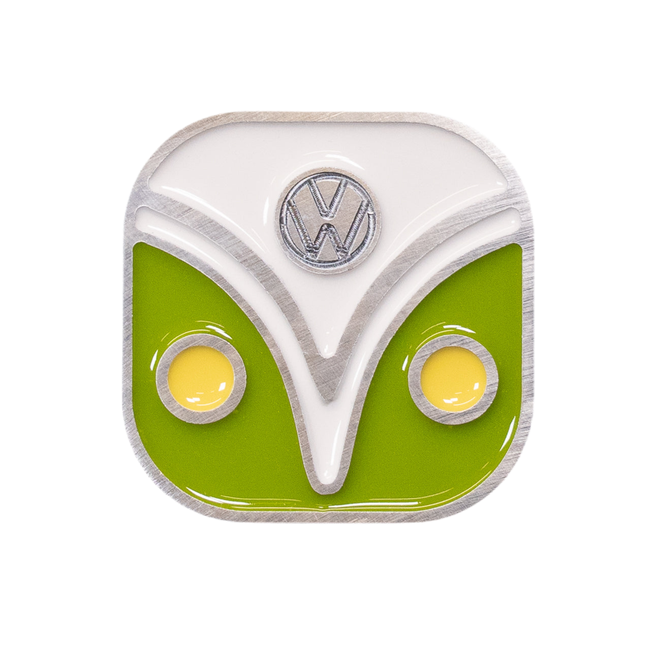 VW Van Magnet Green