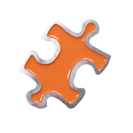 Puzzle Magnet Orange