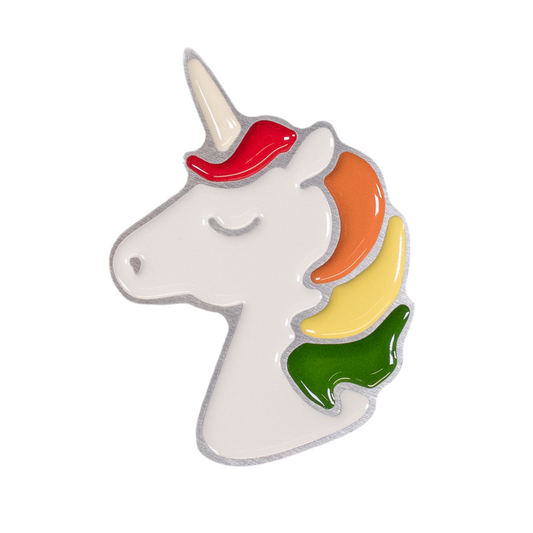 Unicorn Magnet Red/Orange