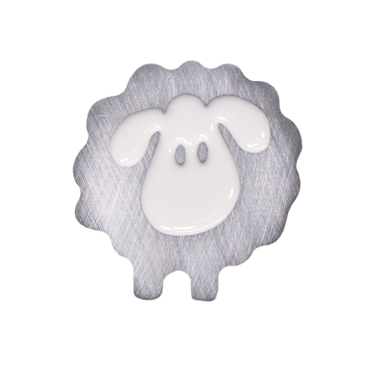 Sheep Magnet White