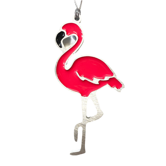 Flamingo Christmas Ornament