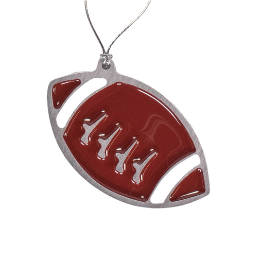 Football Christmas Ornament