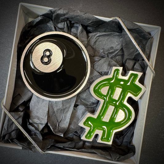 8 ball - dollar sign