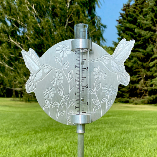 Hummingbird Rain Gauge